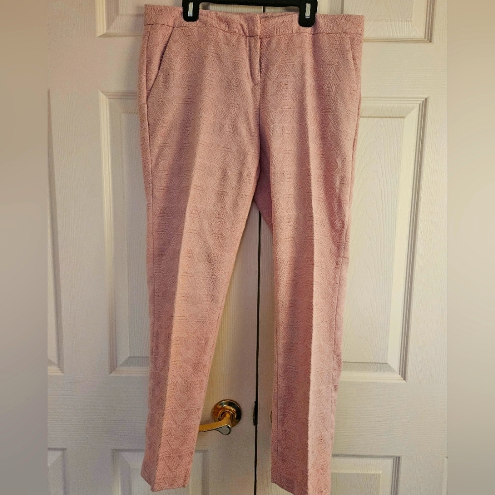 Dress pants, blush pink, size M
